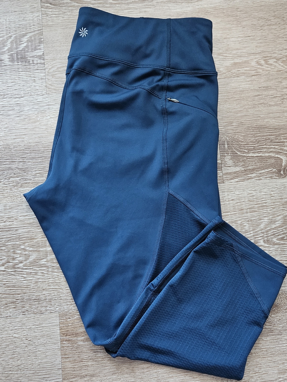 Athleta Dark Blue Performance Leggings Size XL